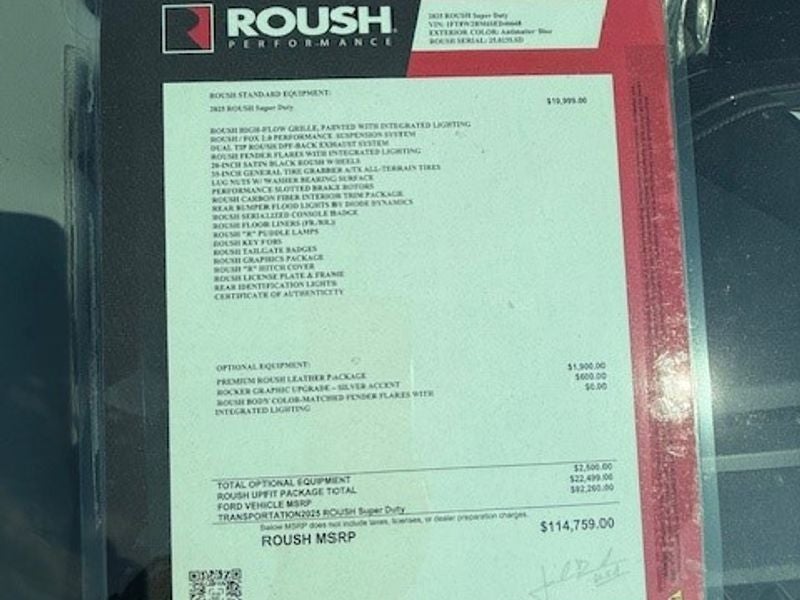 2025 Ford F-250 ROUSH