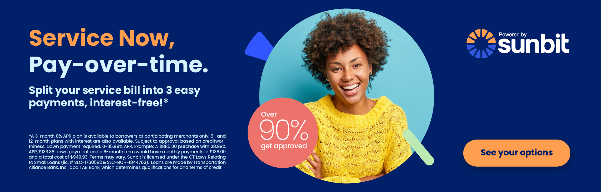 Service now, pay over time