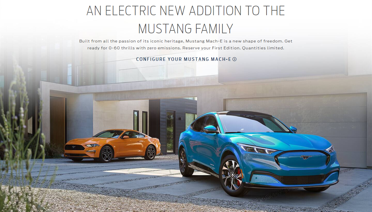 Mustang inspired SUV Electric