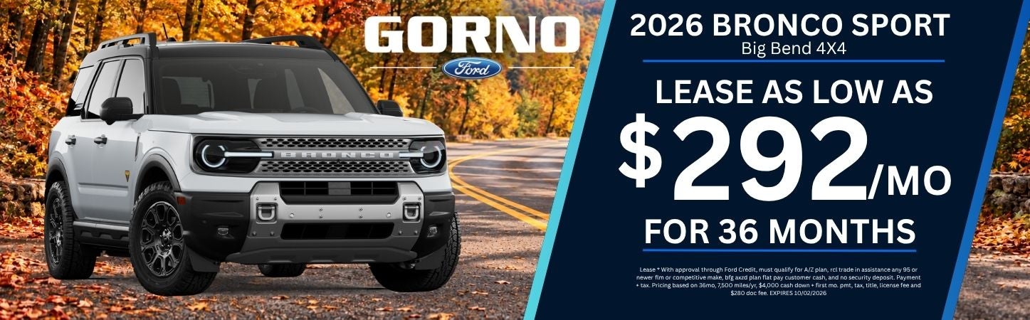 2026 BRONCO SPORT BIG BEND 4X4