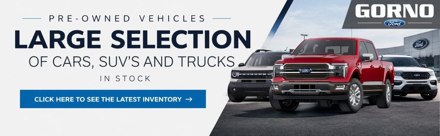 Large Selection of Pre-Owned cars 